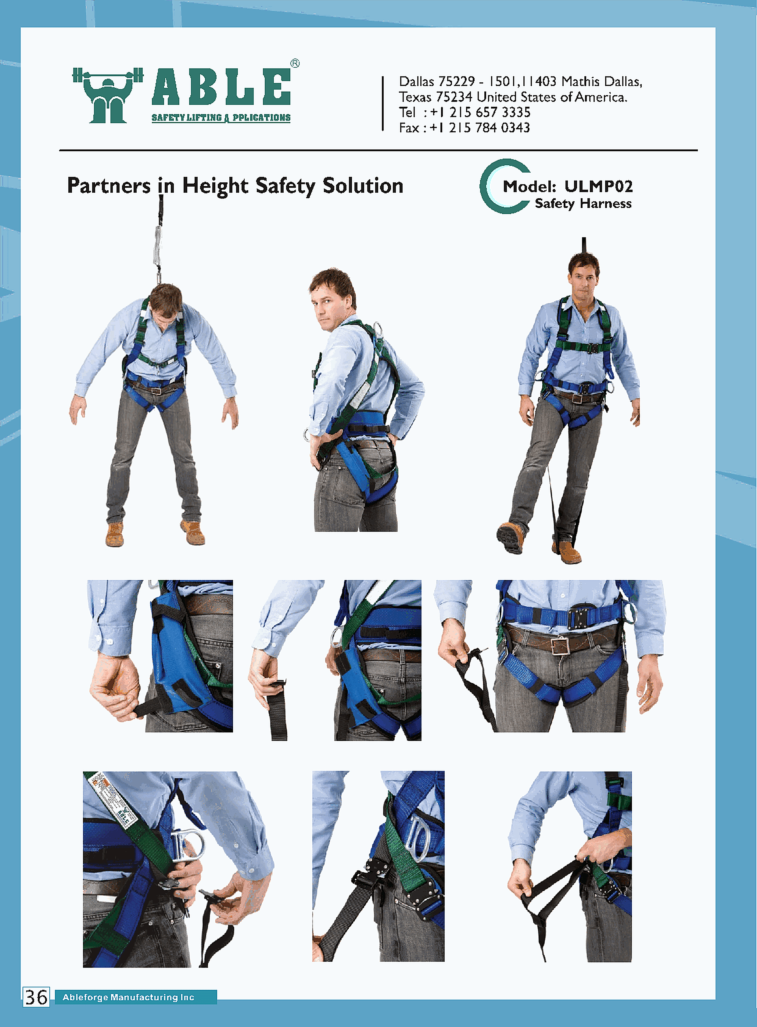 Multipurpose Full-Body Harness — catalogue detail 1