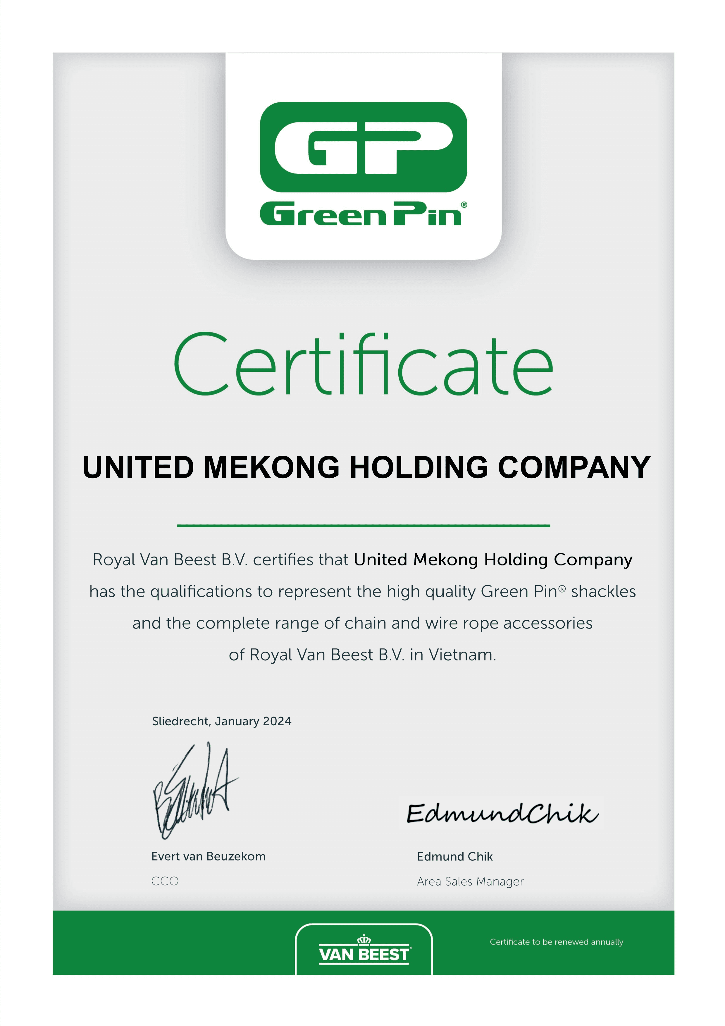 GREEN PIN AGENT