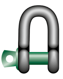 Green Pin Dee Shackle SC
